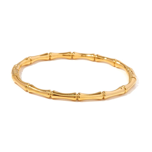 Gold Bamboo Bracelet