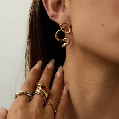 Snake Earrings